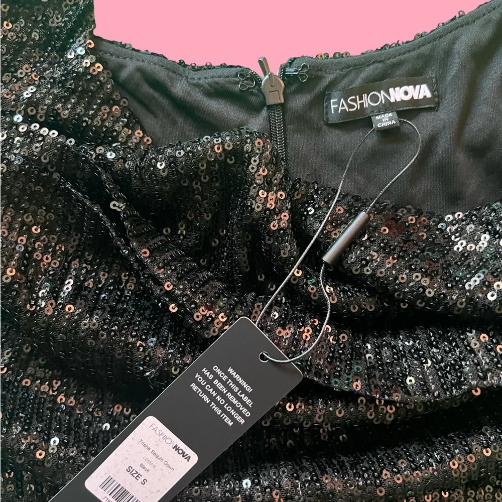 SOLD Fashion Nova Sequin Dress - Picture 7 of 7